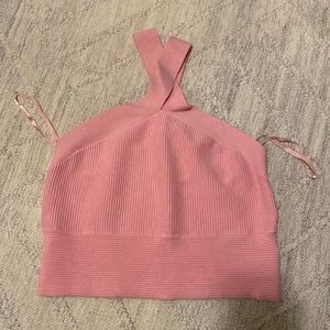 Pink going out top from Abercrombie and fitch. Size L. Never worn!